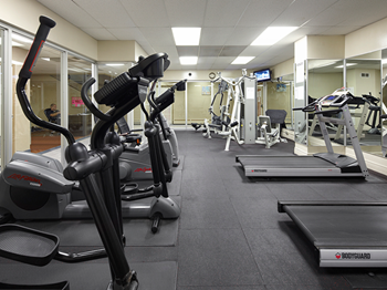 Fully Equipped Fitness Room